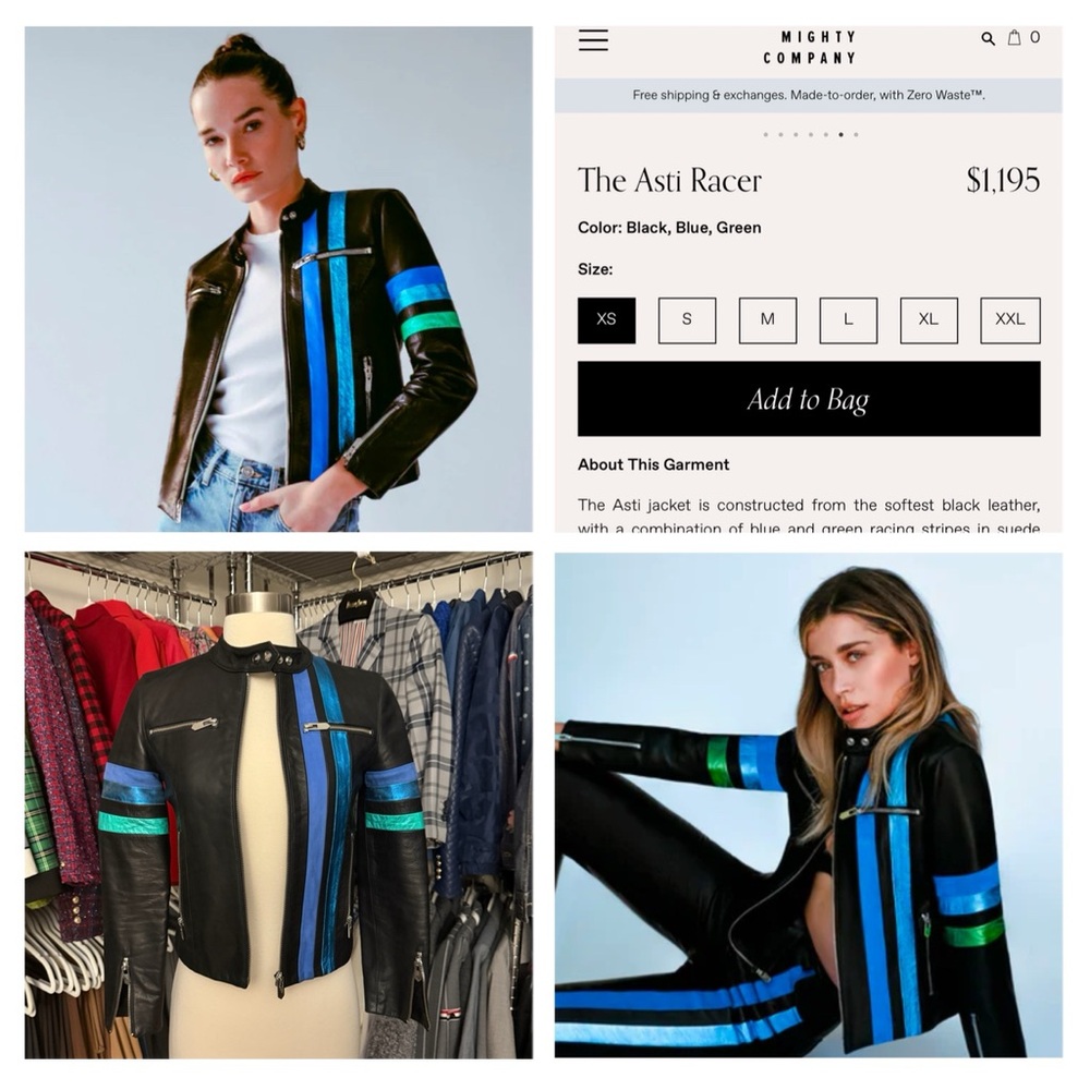 The Mighty Company Asti Leather Jacket